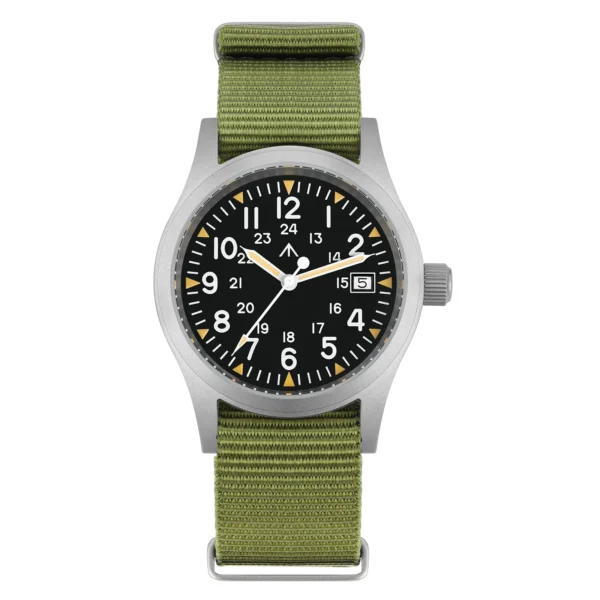 Militado ML05 Military Watch Ronda 515 Quartz Movement Domed Sapphire With High Clear AR Coating Luminous 38mm Vintage Watches - AliExpress 1511 - Image 4