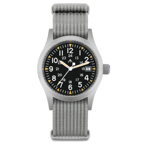 Militado ML05 Military Watch Ronda 515 Quartz Movement Domed Sapphire With High Clear AR Coating Luminous 38mm Vintage Watches - AliExpress 1511 - Image 5
