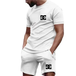 2025 New Men's Sportswear Short Sleeved T-shirt And Sports Shorts Summer Casual Jogging Pants Set Men's Two-Piece Set 4XL