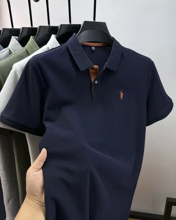 High end brand 100% cotton short sleeve polo shirt men's summer fashion designer new Paul pony embroidery casual golf T-shirt - Image 6