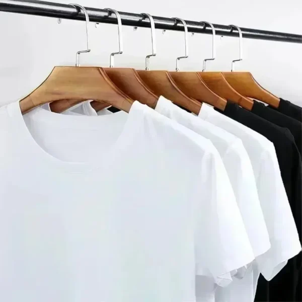 2025 Women Hot Sale Brand Printed T-Shirt Fashion Casual Letter Pattern Top Summer Short Sleeved Loose Fitting Men Cotton Unisex - Image 3