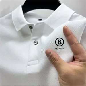 Summer New Men's Embroidered Polo Shirt Fashion Retro Shirt Loose Casual Short-sleeved Top Youth Business All-match Polo Shirt