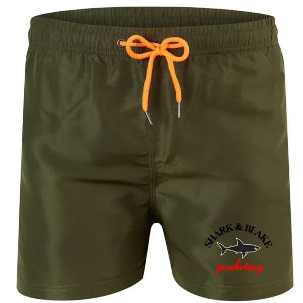 Novo verão à beira-mar férias masculino legal shorts calças de praia soltas moda casual calças esportivas calças de praia - Image 4