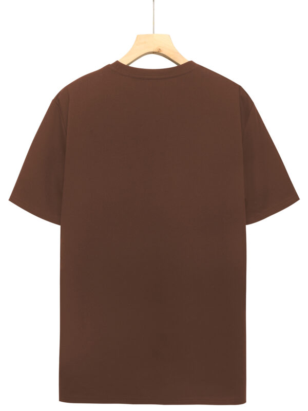 North Sails Logo Print Men'S Casual Brown T-Shirt - Short Sleeve, Comfort Fit for All Seasons, Everyday Tshirt | Casual Style | Comfortable Fit - Image 6