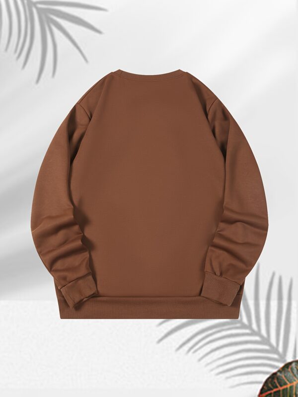 Print Men'S Versatile Round-Neck Shirt, Casual And Comfortable Long Sleeves, Suitable for Spring, Autumn, And Winter. - Image 8
