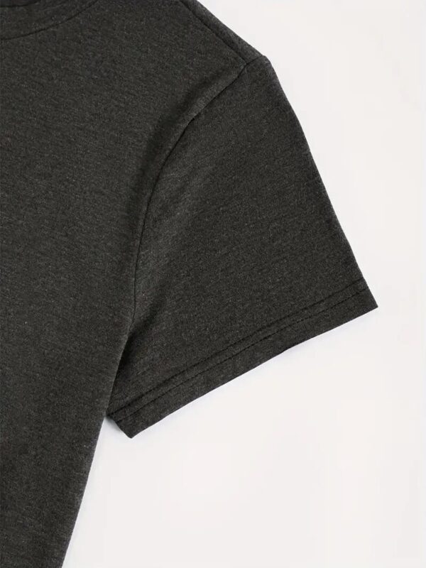 MaxMara Women's Short Sleeve T-Shirt - Bold MAX MARA Print, Soft Breathable Fabric, Relaxed Fit Round Neck, Casual Casual Attire, Machine Washable, Spring Summer Fall Essential, Seasonal Versatility, Classic Round Neck, Comfortable Tee - Image 3