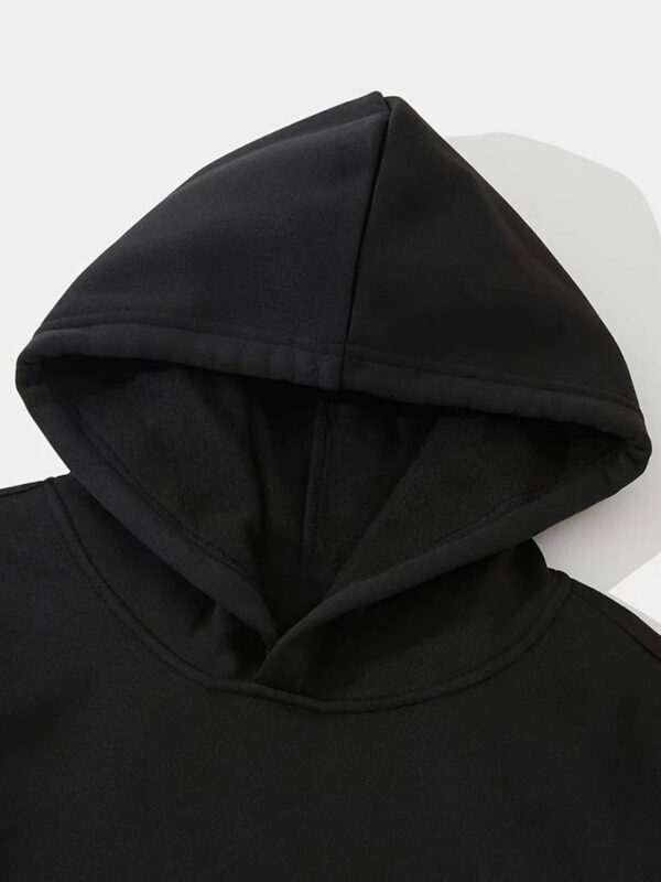 1pc Alpine Graphic Hoodie for Women, Casual Long Sleeve Pullover with Kangaroo Pocket, 100% Polyester Knit Fabric, Slight Stretch, All-Season Hooded Top - Image 9