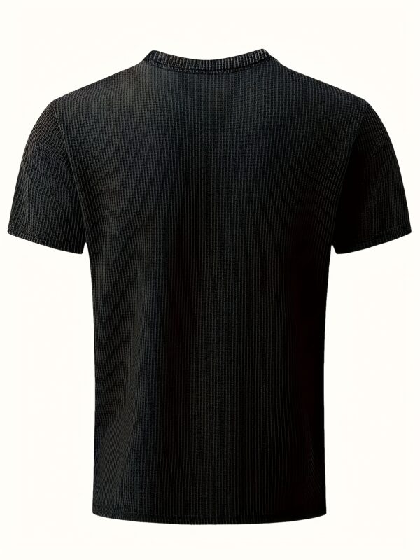 Men'S "4 Alpine" Graphic T-Shirt - Casual Crew Neck, Short Sleeve, Breathable Polyester Blend, Machine Washable, Casual Wear Tee|Casual Style Tee|Stretchy Fabric - Image 5