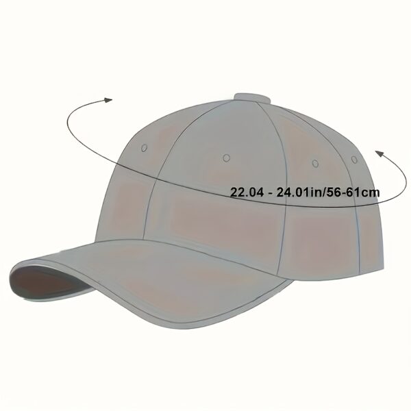Adjustable Baseball Cap with LA MARTINA Logo Print, Suitable for Outdoor Trips, Camping, Sun Hat, Parties, And Hip-Hop for Both Men Women. - Image 10