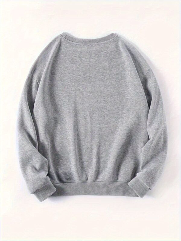 Women'S Max Mara Printed Crew Neck Sweatshirt, Casual Long Sleeve Pullover with "Maxmara" Design, All-Season Comfort, Soft Polyester Blend, Machine Washable, Everyday Comfort Apparel | Trendy Casual Style | Stretchy Fabric - Image 10