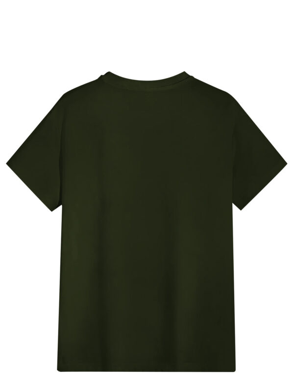 Men'S "REPLAY" Graphic T-Shirt - Casual Summer Short Sleeve, Beige with Bold Orange Lettering & Logo, Lightweight Polyester, Perfect for Outdoor Activities & Sporty Look, Summer Sportswear | Logo Print Tee | Knit Constructio - Image 9