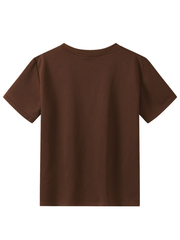 Men's 250g Slub Knit T-Shirt - Breathable Summer Casual Tee with North Sails Graphic Print, Regular Fit Streetwear Top, Machine Washable, Crew Neck Shirt, Comfortable Fabric, Warm Weather Clothing, Trendy Street Style, Urban Style - Image 10