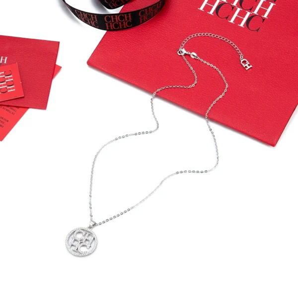CILMI HARVILL CHHC Women's Fasion Sparkling Necklace Exquisite Collar Chain Jewelry Banquet Party Holiday Gift - Image 3