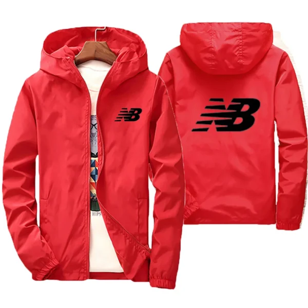2025 new sports jacket with casual and trendy fabric, comfortable, lightweight, cool, hat wearing, zipper cycling wear - zinifashion 200000343 - Image 6