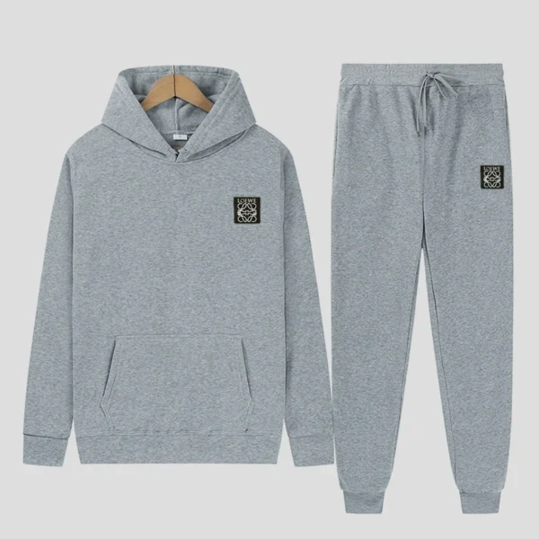 Men's Brand Sweater Set Anime Printed Cotton Hooded Sweater Pullover Men's Women's Fashion Fleece Long Sleeve Hoodie Set ... - Image 4