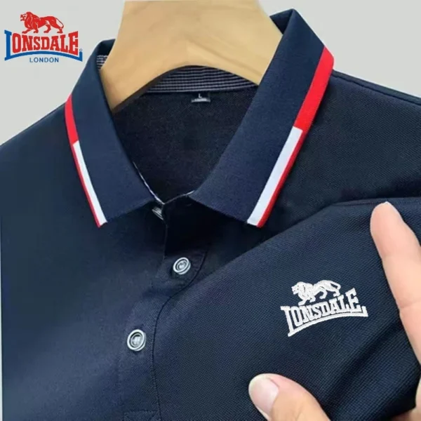 New Summer Brand Embroidered Polo Shirt for Men's High Quality Fashion Casual Comfortable and Breathable Short Sleeved T-shirt - zinifashion 200000343 - Image 2