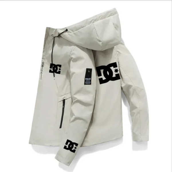 2025 Autumn/Winter DC Men's S Clothing Outdoor Fishing Waterproof Jacket Sweatshirt Hoodie Windbreaker SportWear Clothes Outwear . - Image 2