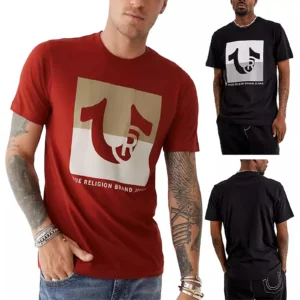 True Religion Mens T Shirts Short Sleeve Buddha Soft Summer Crew Neck Tee High-end Luxury Is for Both Men and Women Top Y2k