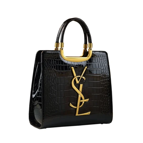 High-grade light luxury handbag 2024 new autumn and winter fashion Tote bag women's crocodile print single shoulder crossbodybag - Image 5
