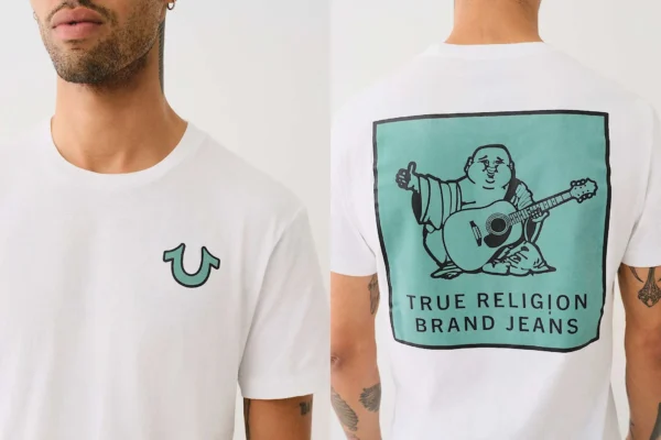 2025 Casual Cotton T-shirt Women True Religion Short Sleeves Men Vintage Loose Graphic Crew Neck T-shirt Printed Tees T Shirts - zinifashion 200000343 - Image 4