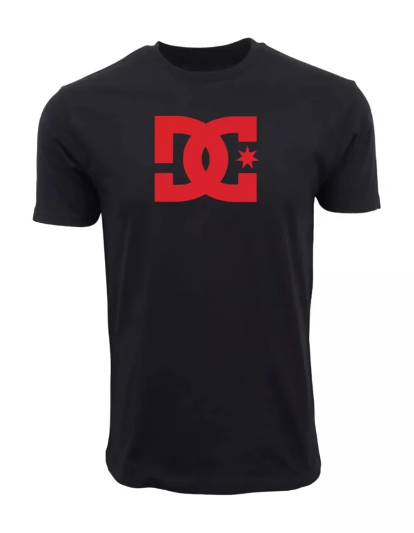 DC SHOES STAR LOGO GRAPHIC T SHIRT MORE COLOR OPTIONS High-end Luxury Is for Both Men and Women Top Y2k - Image 2