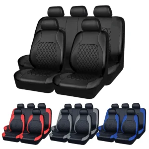 All Season Quited PU Leather Car Seat Cover Full Surrounded Seat Protector Waterproof Universal Fit Sedan Suv Pick-up Truck Seat - AliExpress