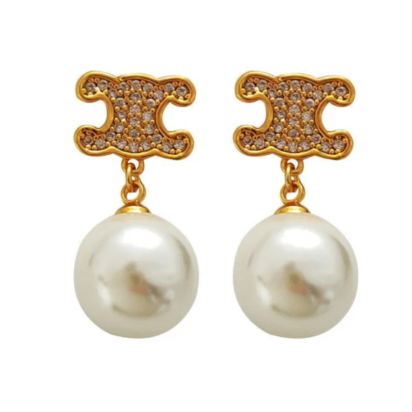 French Retro Pendant Earrings Women Light Luxury High-grade Temperament Women Studs 2025 New Niche Design Sense Earrings - zinifashion 36 - Image 5