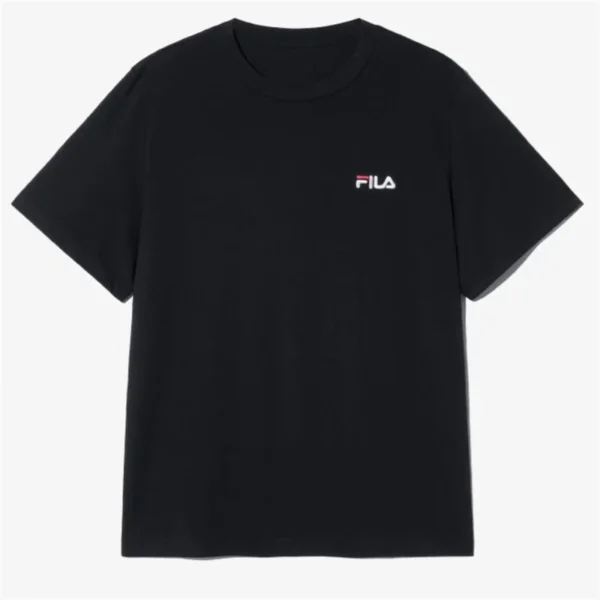 F--ila 2025 Spring New Sports and Leisure Round Neck Short Sleeve T-shirt with Small Label Korean Version Printing - zinifashion 1501