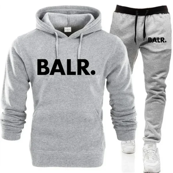 2024New Autumn Winter Hoodies+Pants Two Piece Set Printing Men Womens Hoodies Tracksuits Jogger Pants thick Warm Clothes Men - zinifashion 200000343 - Image 6