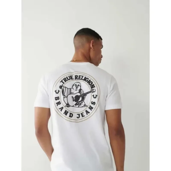2025 Graphic Printing Luxury Brands True Religion Style Rider T-shirt Top Clothing Vintage Print T Shirt Y2K in Cheap Tops Tees - zinifashion 18 - Image 4