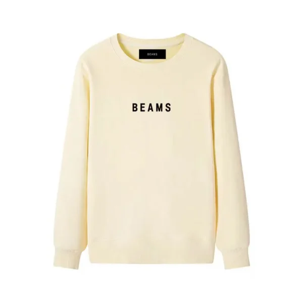 2025 spring hot selling Japanese brand cotton men's and women's O-collar sweatshirts high quality hoodie letter printing. - Image 4