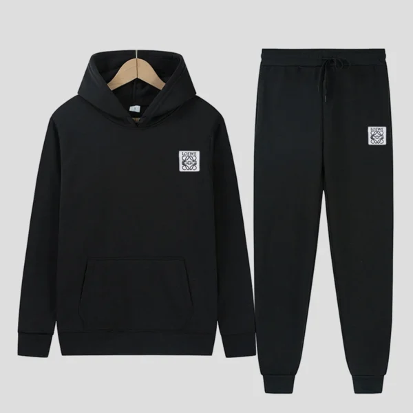 Men's Brand Sweater Set Anime Printed Cotton Hooded Sweater Pullover Men's Women's Fashion Fleece Long Sleeve Hoodie Set ...