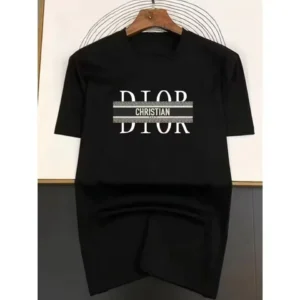 2025 Summer Men's Pattern Letter Printing Breathable Round Neck Short-sleeved T-shirt Casual Comfortable Loose Men and Women .