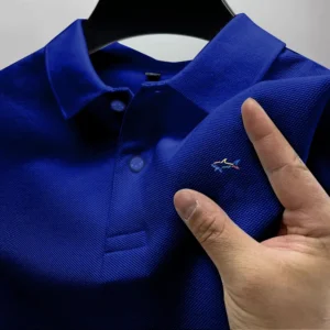 Summer 2024 Men's Golf Casual Polo Shirt Luxury Top High Quality Breathable Men's New Short Sleeve Polo Shirt Quick-drying - zinifashion 200000343