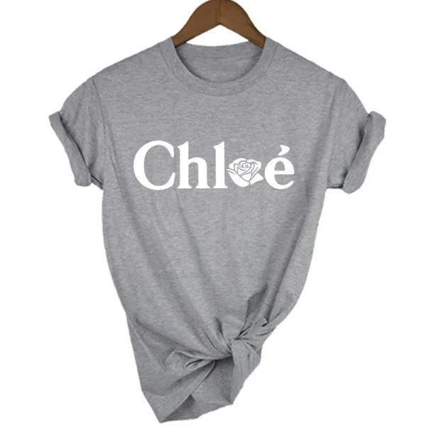 High Quality T-shirt 2025 Summer Luxury Alphabet Print T-shirt Fashion Graphic Women's Top Street Women's Shirt women clothing - Image 4