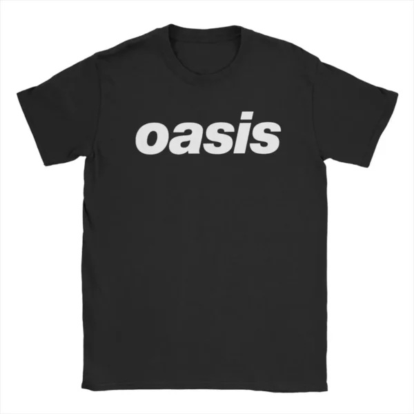 O-Oasis Rock Band T-Shirts for Men Women British Music Albums Vintage Tees Crew Neck Short Sleeve T Shirt Clothing Tops Y2k Top - zinifashion 200000345 - Image 2