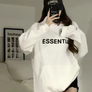 Trendy Heavyweight Hoodie Women's Loose White Lazy Style Jacket Autumn Winter New Arrival Street Fashion Female Top