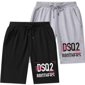 New Sport Leisure Cross-border Custom Shorts Boys Loose Large Size Simple Fashion Brand High Street Sweatpants Five Points Pants