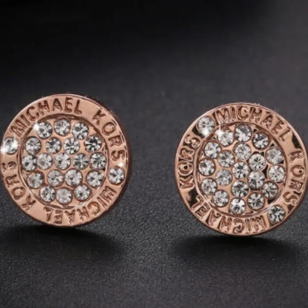 925 Sterling Silver Round Rhinestone Stud Earring For Women Fashion Temperament Party Gifts Accessories - zinifashion 36 - Image 2