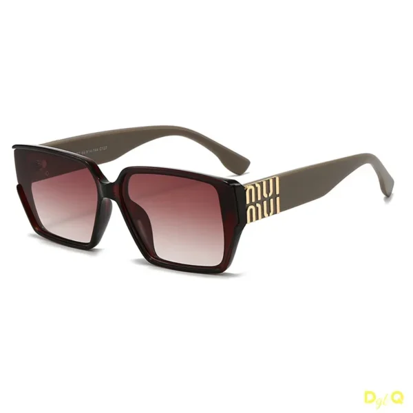 DGTQ New Luxury Glamour Sunglasses For Men And Women Stylish Classic Brand Glasses Unisex Designer Square Shades Jewelry Mask . - Image 5