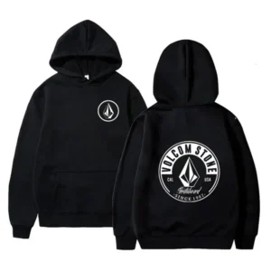 2025 Fashion Hoodie Women Hoody Volcom Stone Double-sided Casual Graphic Sports Tops Breathable Streetwear Women Clothing .