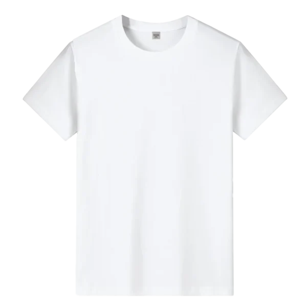 Summercottonshort sleeved T-shirtwithsmall picture,etter printroundneck heavyweightmen's printloosecasualtrendybrandtopversatile - zinifashion 200000343 - Image 6