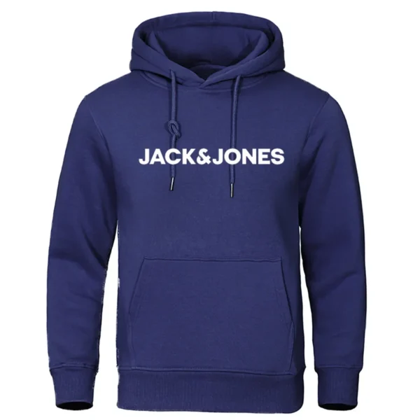 20245 Men's Casual Sportswear Hooded Sweatshirt Comfortable Printed Design. - Image 5