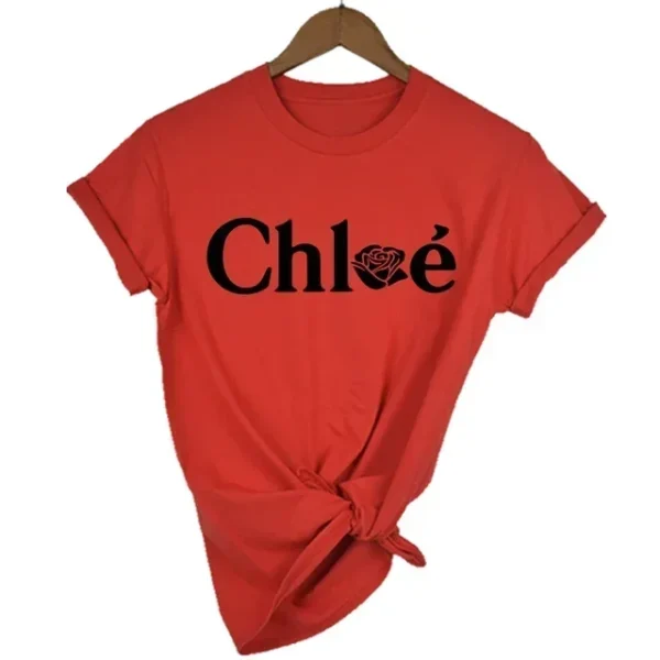 High Quality T-shirt 2025 Summer Luxury Alphabet Print T-shirt Fashion Graphic Women's Top Street Women's Shirt women clothing - Image 6