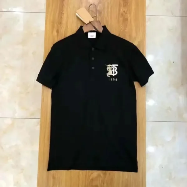 Fashion Luxury Brand Business Polo Shirt Men's Short-sleeved Printed T-shirt Loose Summer Plus Size Men's Top .