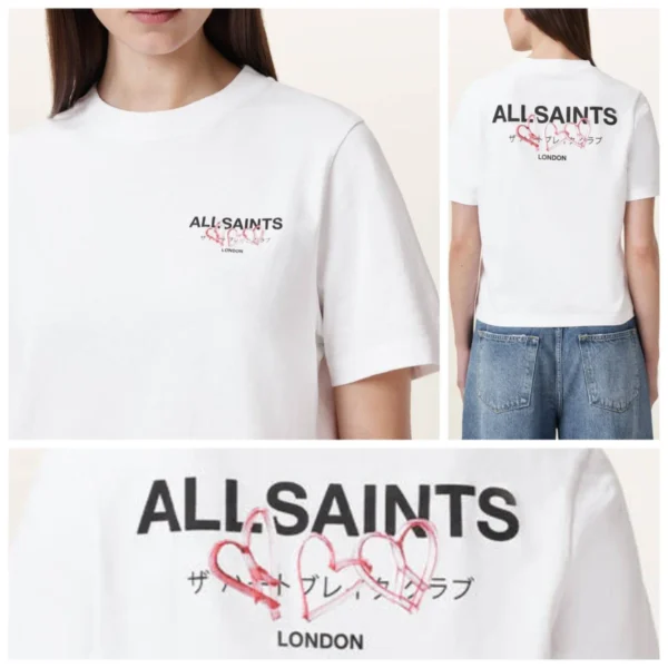 2025 Hot Sale The Latest Styles Cotton Print T-shirt Fashion Casual Letter Pattern Top Summer Loose Motorcycle Women Top Tee - zinifashion 200000345