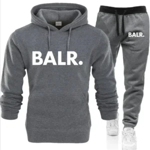 2024New Autumn Winter Hoodies+Pants Two Piece Set Printing Men Womens Hoodies Tracksuits Jogger Pants thick Warm Clothes Men - zinifashion 200000343