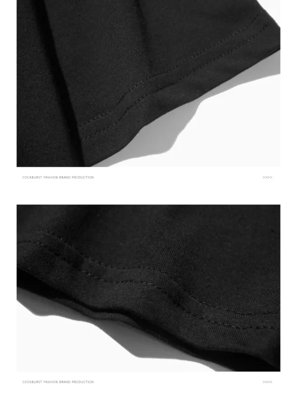 2025 Summer New Fashion Luxury Brand Y2K Top Simple Style Pure Cotton Printing Casual Large Size T-shirt Men'sandwomen's T-shirt - zinifashion 18 - Image 5