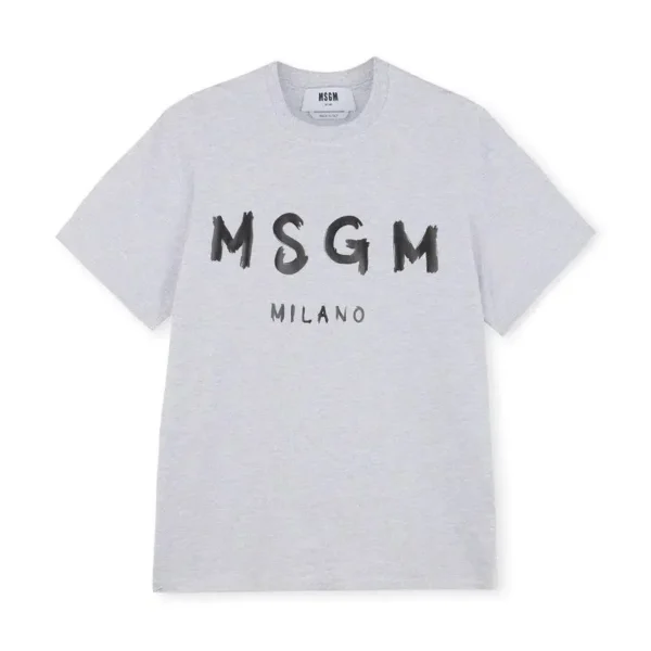 Pure Cotton Men's Printed New Letter Short-sleeved T-shirt Loose Round Neck Casual Fashion Men's and Women's Couples Summer Top . - Image 4