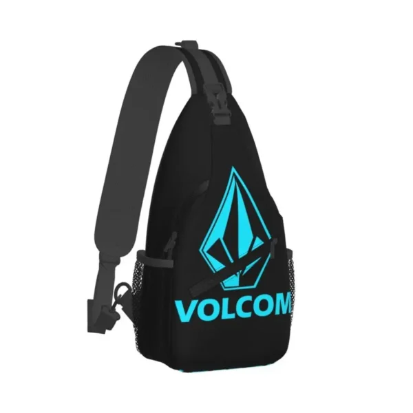 Custom Volcoms Logo Sling Chest Bag Customized Shoulder Crossbody Backpack for Men Traveling Daypack - Image 2